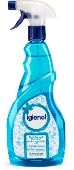 Dezinfectant Suprafete Igienol Multi action marin spray 750 ml Igienol imagine 2022 depozituldepapetarie.ro